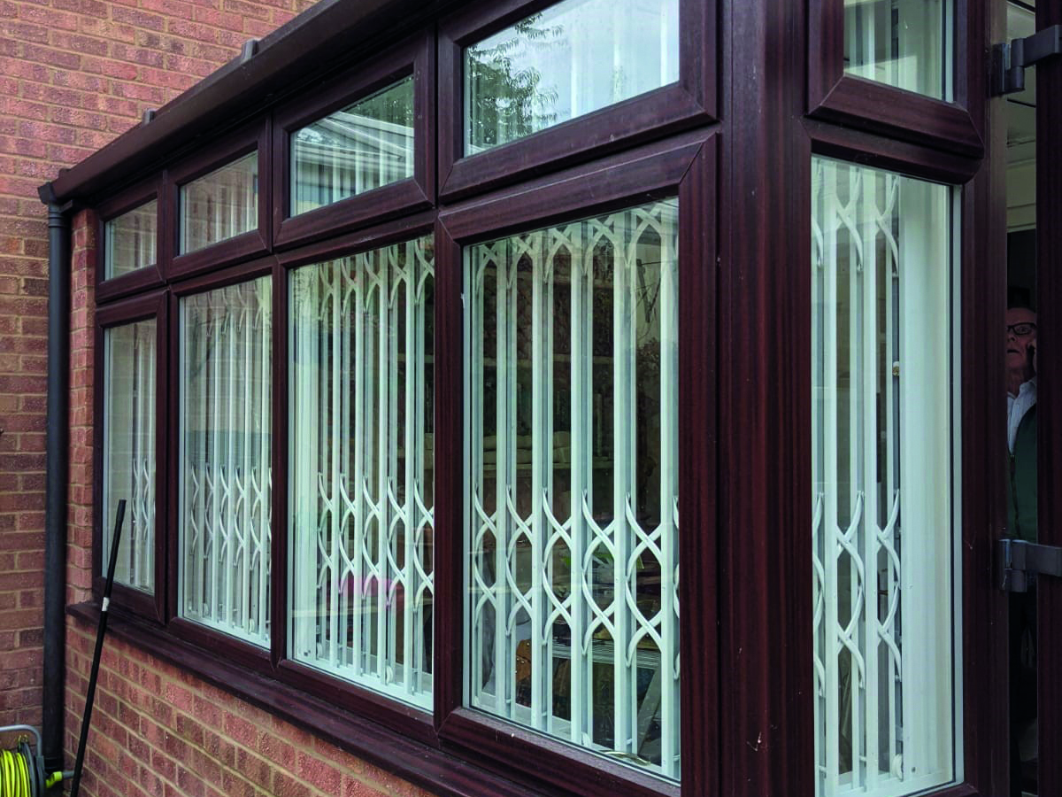 Retractable Grilles - Conservatory