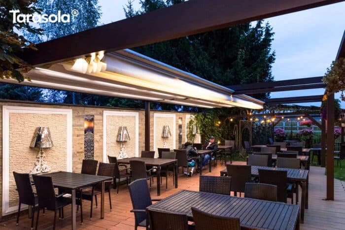 Cubic Folding Fabric Pergola - Image 5