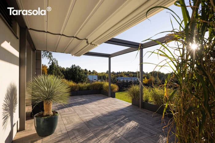 Cubic Folding Fabric Pergola - Image 3
