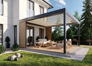 tarasola technic pro louvered pergola