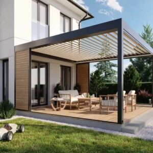 tarasola technic pro louvered pergola