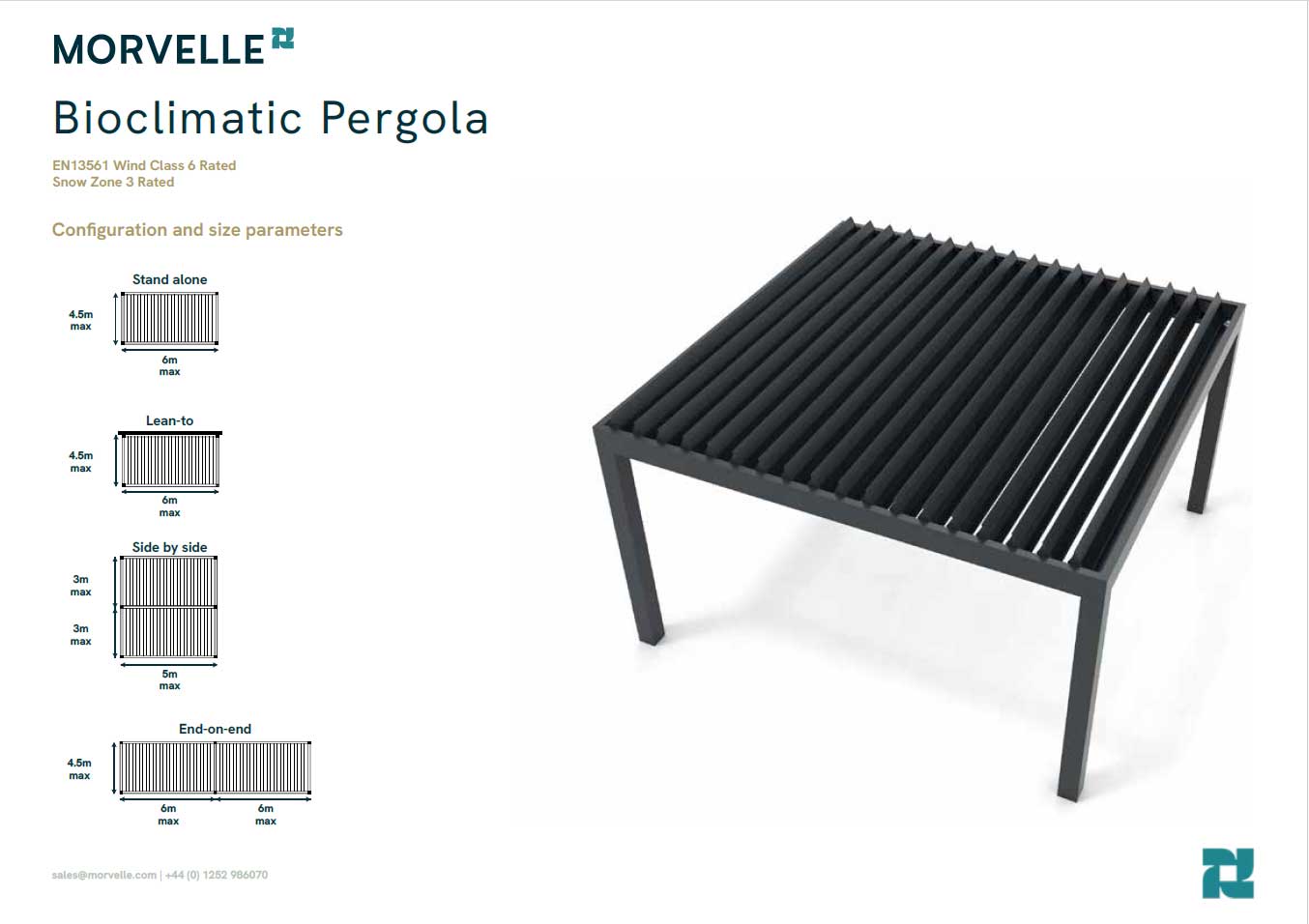 Morvelle Bioclimatic Datasheet Download