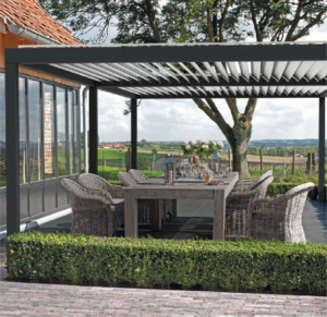 wood vs metal pergolas