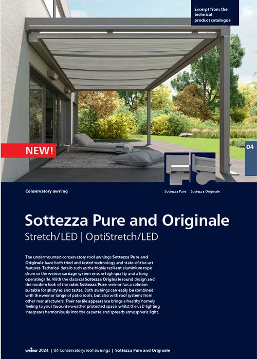Weinor Sottezza Brochure image