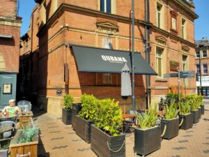 Awning for retail