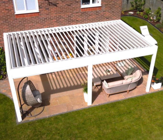 Modern pergola