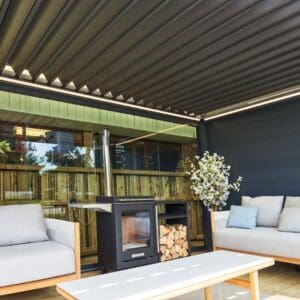 Deponti Louvered Roof Pergola